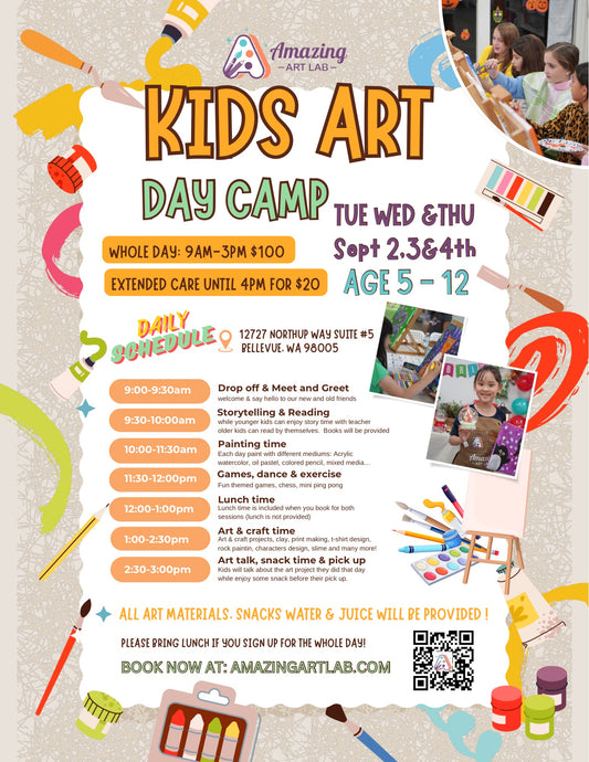 Kids Art Day Camp