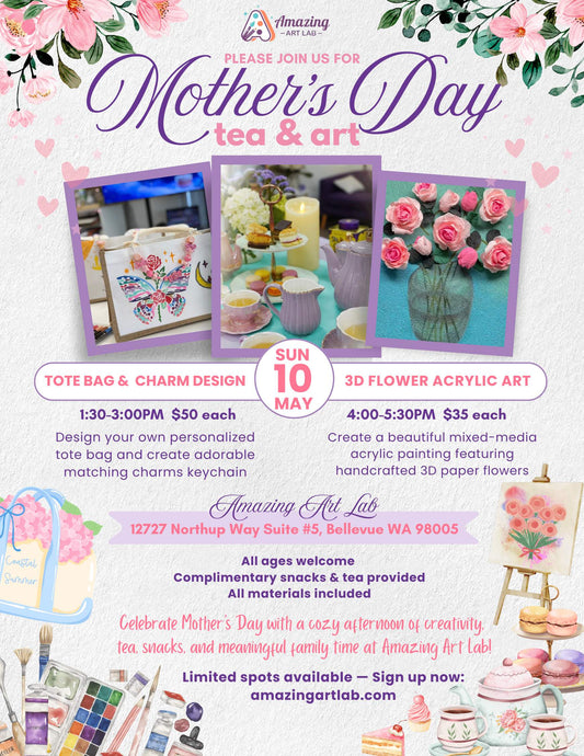 Mother’s Day Tea & Art Event